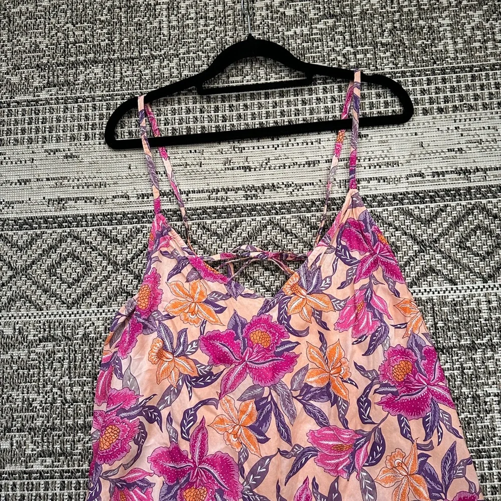 Tie-Back Maxi Slip Dress XL - Picture 2 of 9